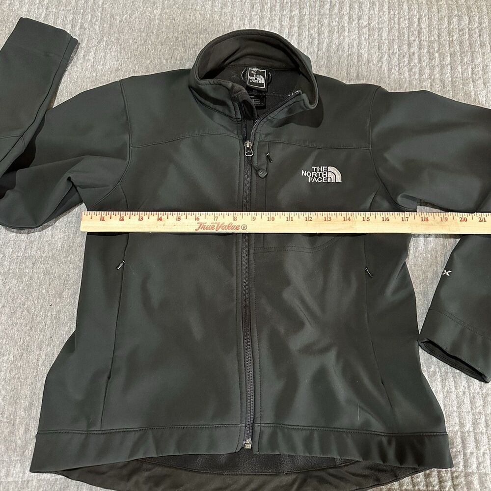 The North Face Apex Black Full Zip Jacket Women Pockets Lightweight Size S Wind - Picture 5 of 9
